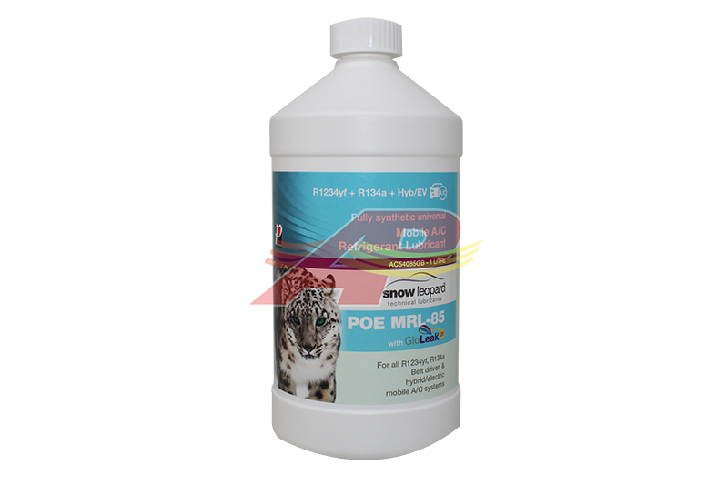 19-1042-1L - MRL85 POE A/C Oil with Glo-Leak® UV R134a / R1234yf / Hybrid - 1L Bottle