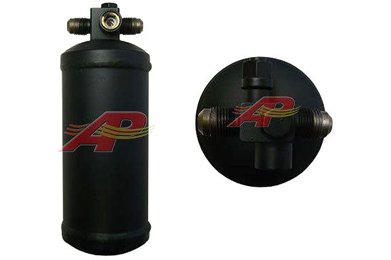 803-3041 - Receiver Drier - 76mm x 210mm - #6 Male Flare x #6 Male Flare