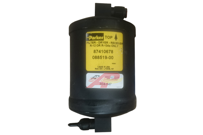 Receiver Drier, OE Parker 101mm x 203mm 6 Male ORing, Inlet x 6