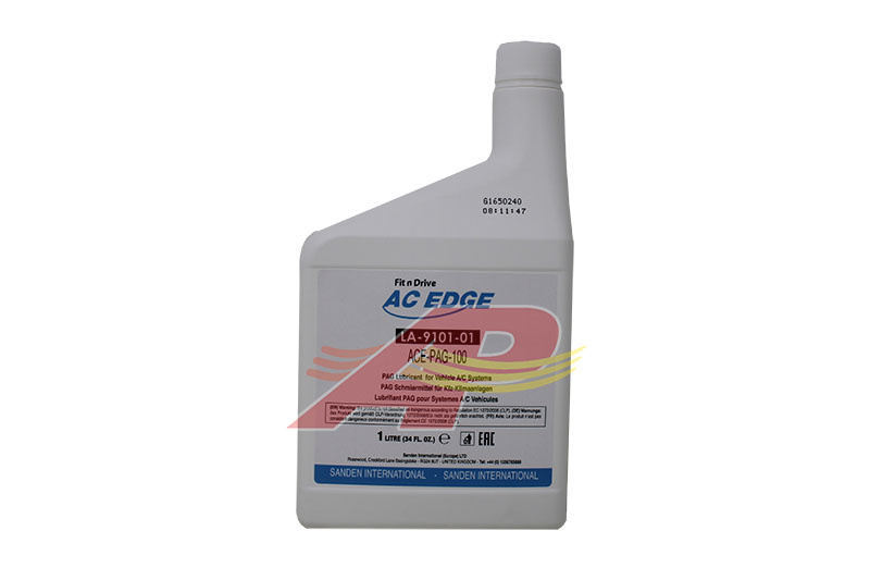 530-SP201000 - Sanden PAG 100 AC Edge Oil, 1 Liter bottle