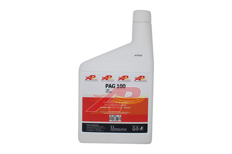 19-1002-1L - PAG 100 Premium Oil With UV Dye - 1 Liter